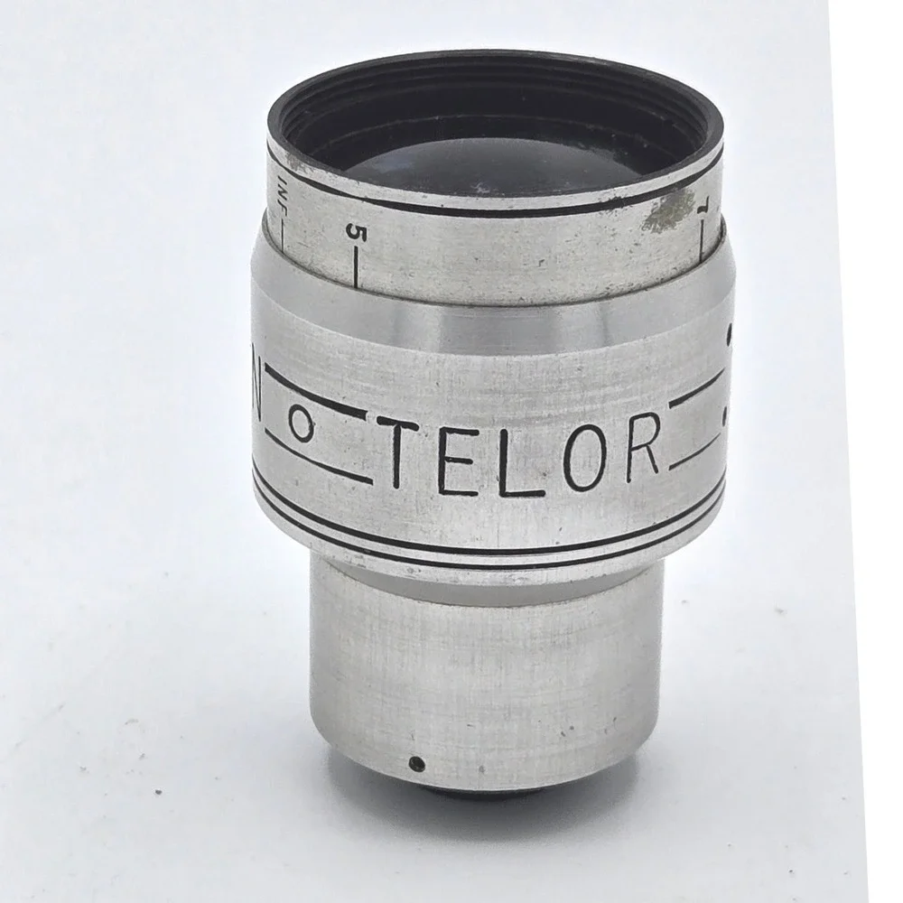 Vintage Wirgin Telor Coated‎ Cine Telephoto Lens (c. Mid-1940s)